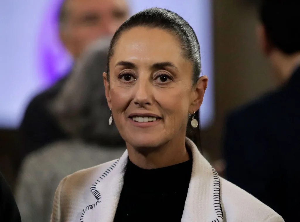 La presidenta Claudia Sheinbaum