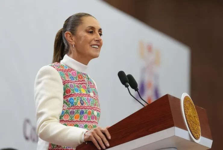La Presidenta de la Repúplica Claudia Sheinbaum