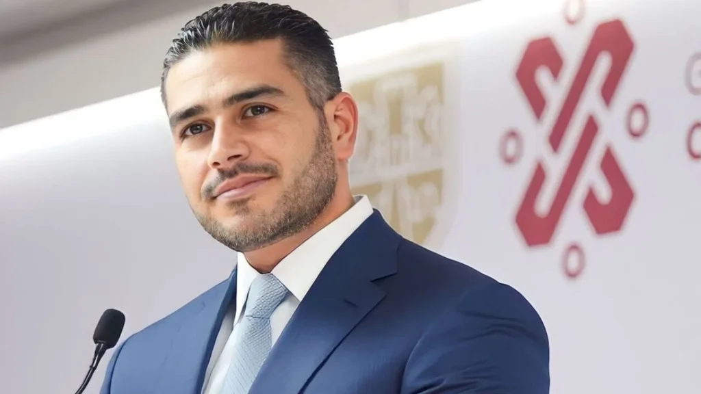el Secretario de Seguridad y Protección Ciudadana, Omar García Harfuch